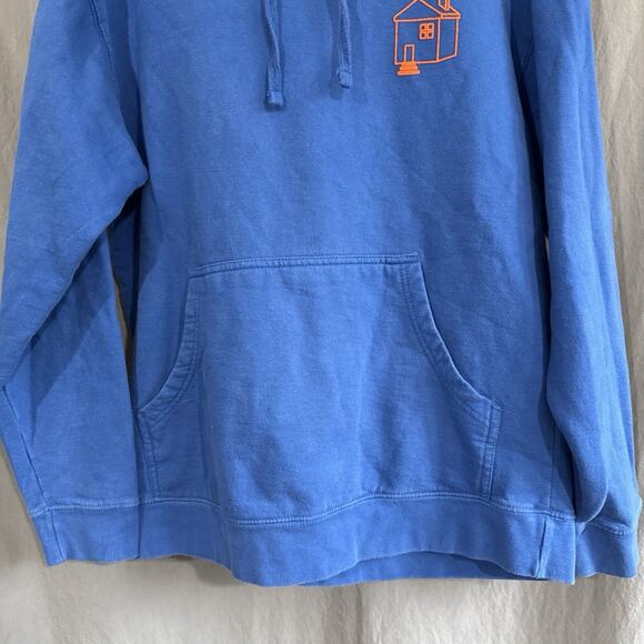 Harry Styles Love On Tour House Hoodie Blue‎ 2022 Austin Concert Unisex Medium - Picture 3 of 13